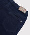 Girls' Denim Slim-Fit Trousers DENIM BLEU FONCE blue