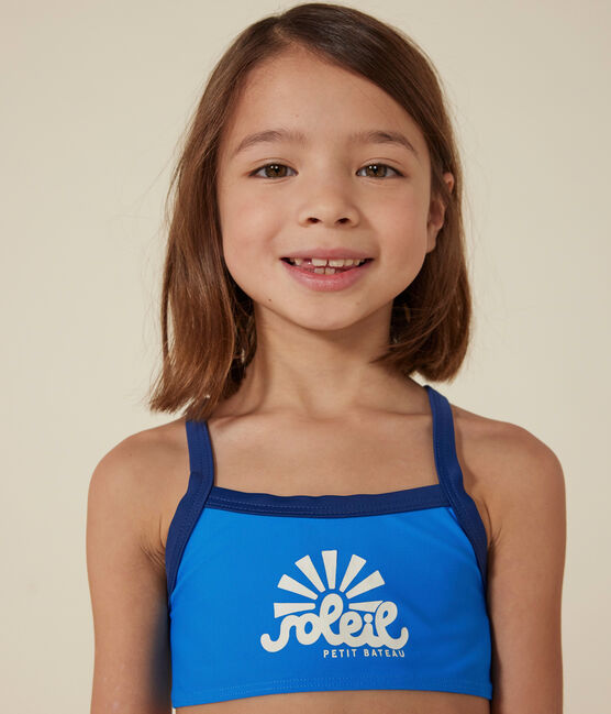 Girls' Two-Piece Swimsuit SURF blue