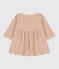 Stripy Cotton Tube Knit Dress AVALANCHE white/CINA:AVALANCHE