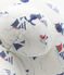 Baby boy's printed teddy bear comforter LAIT white/MULTICO white
