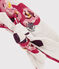 Girls' Printed Headband MONTELIMAR beige/MULTICO white