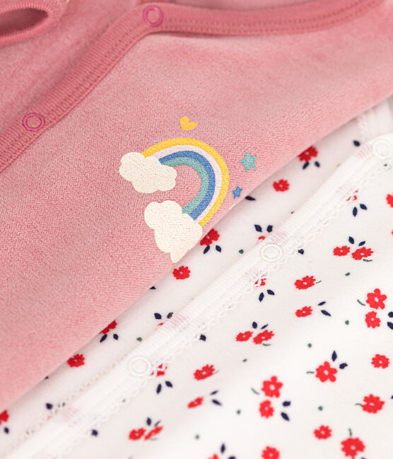 Babies' velour pyjamas - 2-pack variante 1