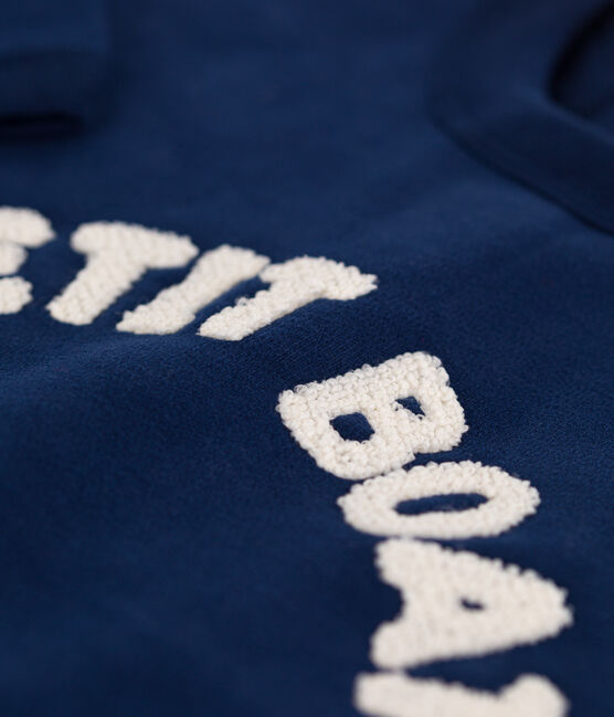 Babies' Cotton Sweatshirt MEDIEVAL blue