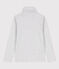 Children's Unisex Cotton Polo Neck POUSSIERE CHINE grey