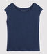 Women's Plain Linen T-Shirt