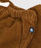Babies' velour trousers CUIVRE brown