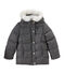 Flannel parka GRIS grey