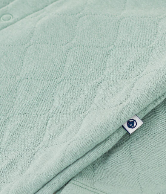 Babies' Quilted Tube Knit Jumpsuit PAUL green