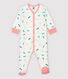 Babies' Colourful Cats Double-Sided Jersey Sleepsuit