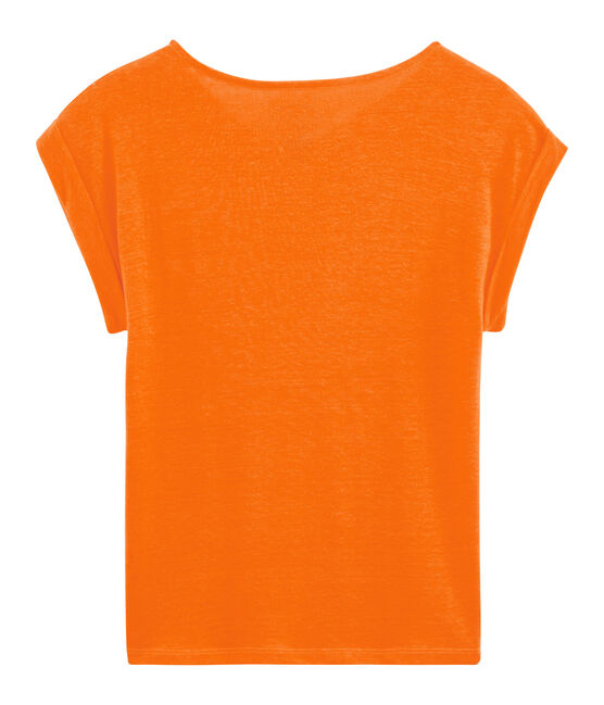 Women's Linen T-Shirt TIGER