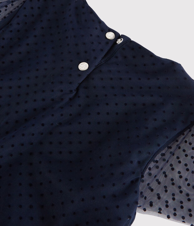 Girls' Short-Sleeved Dress SMOKING