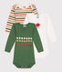 Babies' long-sleeved bodysuits - 3-pack