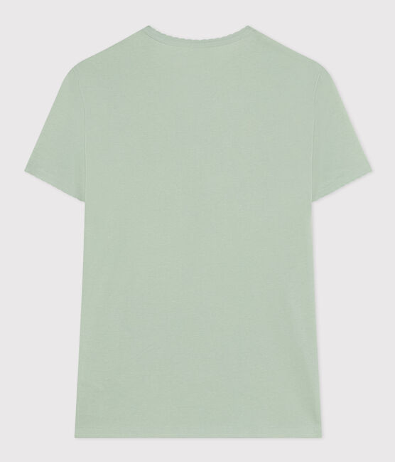 Women's Iconic Cocotte Stitch Cotton T-Shirt HERBIER green