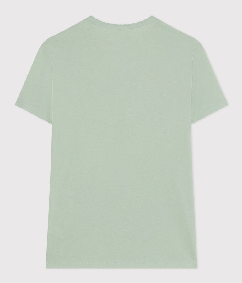 Women's Iconic Cocotte Stitch Cotton T-Shirt green