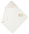 Unisex baby's set of bath towel and slippers MARSHMALLOW white/MULTICO white