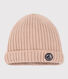 Babies' Knit Hat with Fleece Lining
