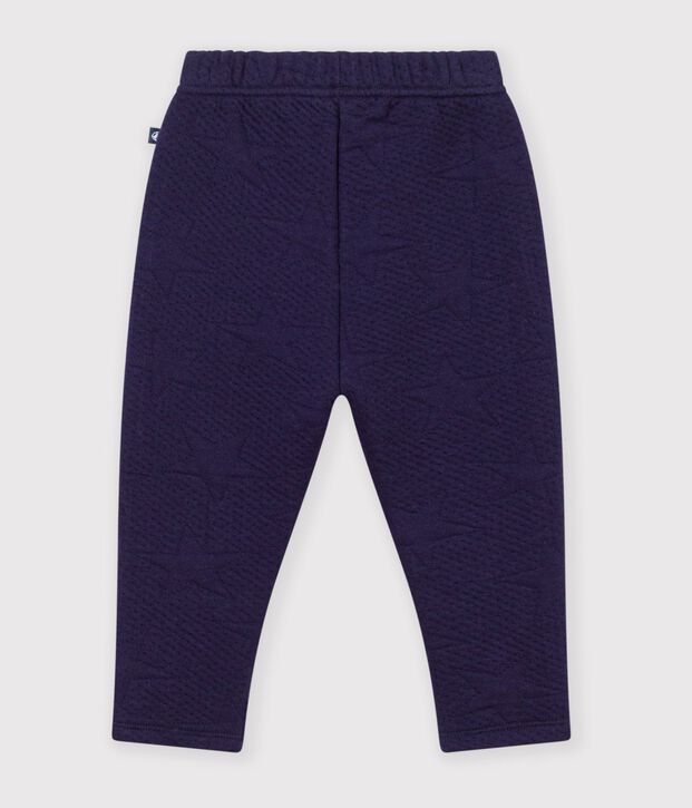 Babies' thick cotton trousers with a star pattern SOIR
