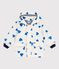 Babies' iconic raincoat MILK blue/CREPUSCULE