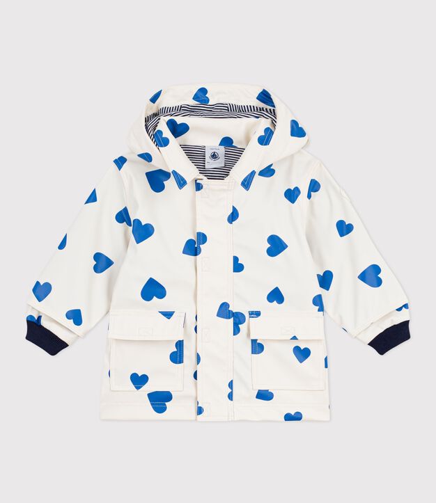 Babies' iconic raincoat blue/blue