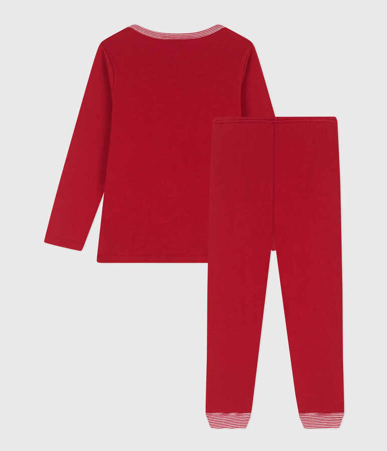 Cotton pyjamas red