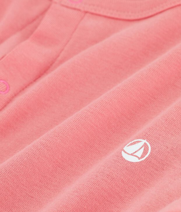 Girls' Organic Cotton Cardigan pink
