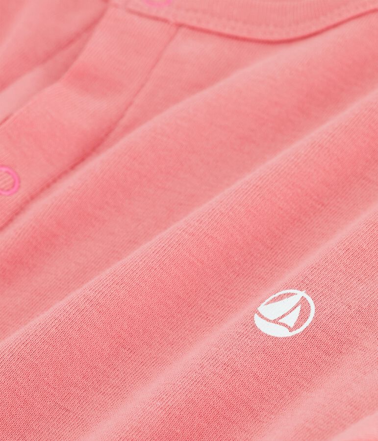 Girls' Organic Cotton Cardigan pink