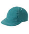Baby boys' striped cap OLIVIER green/MARSHMALLOW white