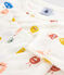 Unisex Feelings Themed Cotton/Lyocell Pyjamas MARSHMALLOW white/MULTICO white
