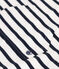Babies' Striped Jersey Playsuit MARSHMALLOW white/SMOKING blue