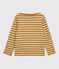 Unisex Children's Striped Cotton Top ISTRE yellow/AVALANCHE white