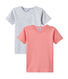 Set of 2 boys' short-sleeved t-shirts