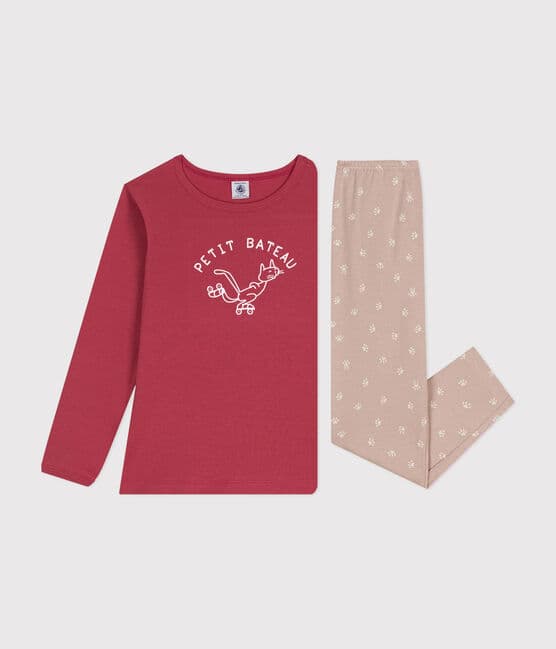 Boys' long-sleeved cotton pyjamas PAPI /MULTICO