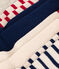 Children's Unisex Blue White Red Socks - 5-Pack variante 1