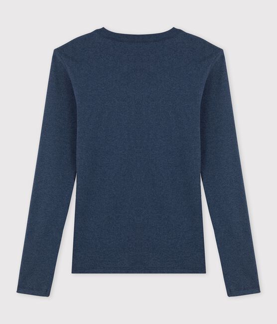 Women's Iconic Round-Neck Cotton T-Shirt CHINE CHINE