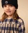 Girls' long-sleeved dress in checked cotton flannel INCOGNITO /AVALANCHE