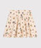 Little girls' tube knit skirt AVALANCHE white/MULTICO