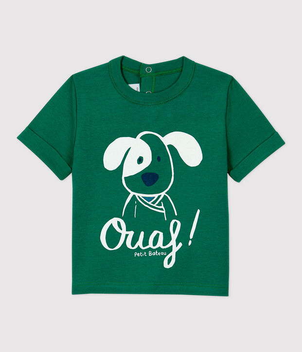 Babies' Cotton T-Shirt green