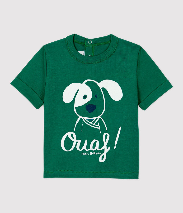 Babies' Cotton T-Shirt green