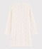 Girls' Multicoloured Spots Organic Cotton Nightdress MARSHMALLOW white/MULTICO white