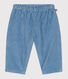 Babies' plain corduroy trousers