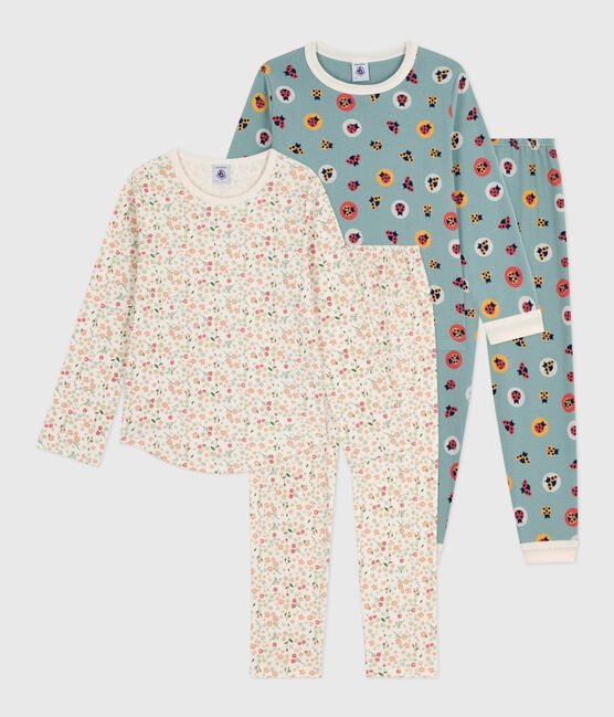 Pack of children's printed cotton pyjamas variante 1