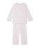 Girls' velour pyjamas Vienne pink