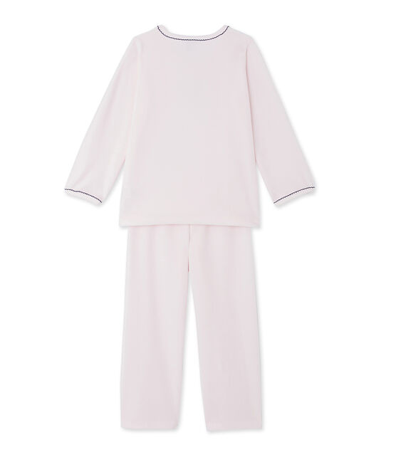 Girls' velour pyjamas Vienne pink