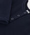 Girls' long-sleeved knit dress SMOKING blue