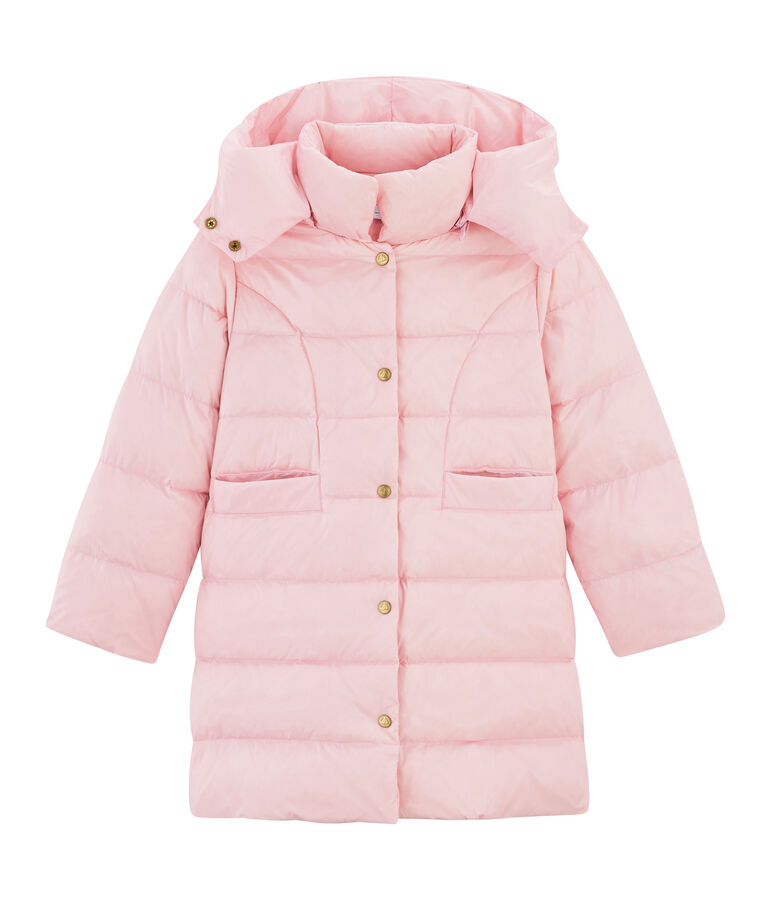 Girls' Feather and Down Coat pink