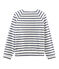 Women's Super Soft Sailor Top COQUILLE beige/SMOKING blue