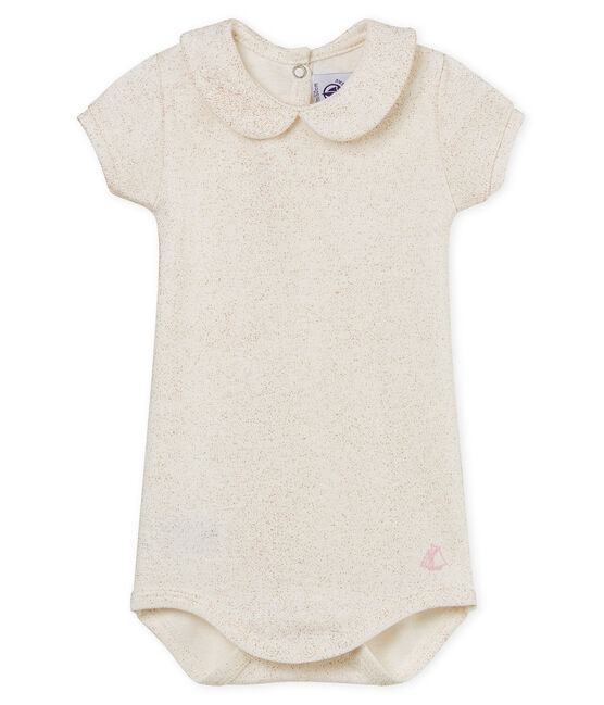 Baby Girls Shiny Bodysuit With Peter Pan Collar Petit Bateau Shop 91 top white boy peter pan collar and earn cash back all in one place. baby girls shiny bodysuit with peter pan collar