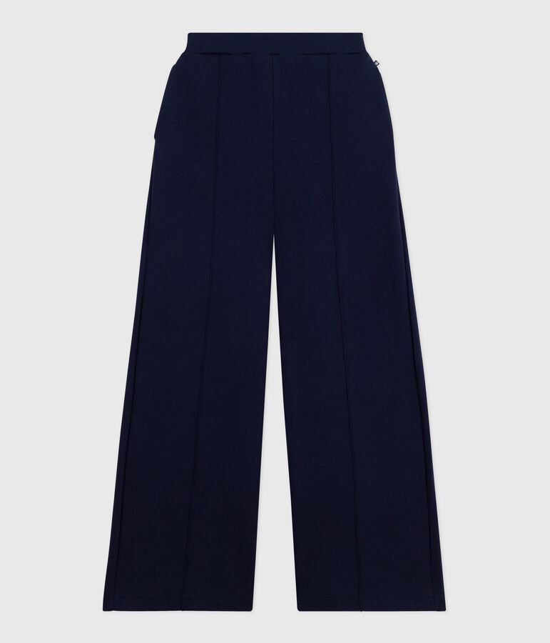 Women's cotton trousers blue