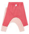 Unisex baby's set of two leggings in plain brushed soft cotton variante 2