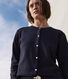 Women's Thick Cotton Poppered Cardigan